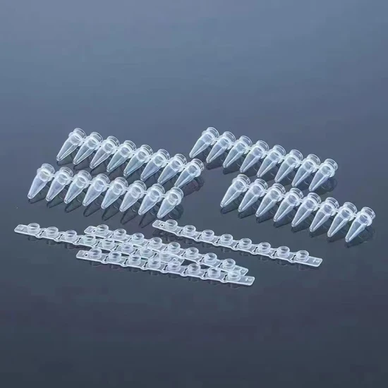 Super hochwertiges 0,1 ml 0,2 ml 0,5 ml 1,5 ml 2 ml PCR-MCT-Röhrchen, transparentes Zentrifugenröhrchen